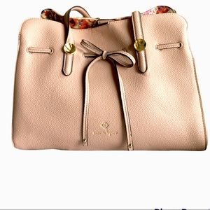 Blush Vegan Handbag Nanette Lenore